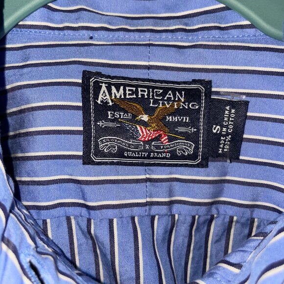 vintage american living button down - Picture 2 of 7